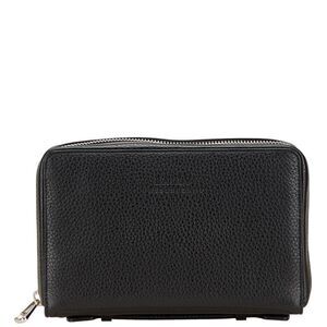 Bally Travel Case Leather Clutch Bag